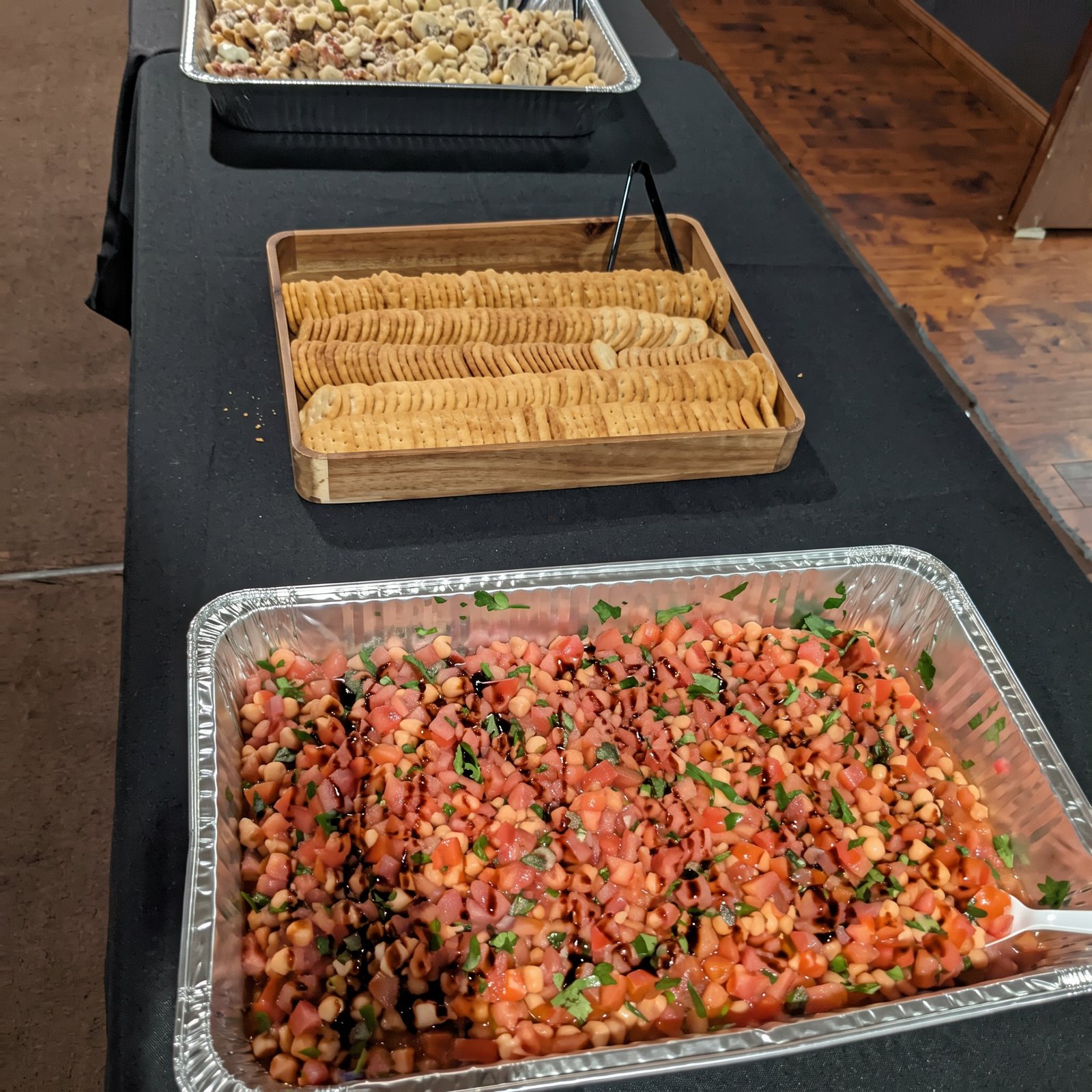 Appetizers catering platter from a Kansas City event